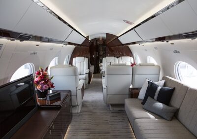 Gulfstream G650 interior